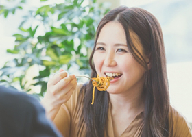 いつも通りの食事が可能